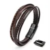 SERASAR | Bracciale in pelle premium da uomo [Wild] con Anteprima dell’immagine prodotto 1
