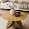 Couchtisch MISTY mit Lamellenfuß, Eiche Natur Produktbild-Vorschau 4