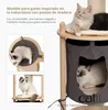 Arbre à chat Vesper Vesper Treehouse, MediumArbre de jeu Voir les images du produit 9
