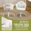 Fauteuil de bureau Alightup en forme de fleur, avec coussin Voir les images du produit 7