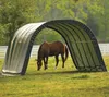 ShelterLogic Folien Weidezelt Zeltgarage Run-In-Shed Grün Produktbild-Vorschau 2
