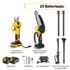 Akku-Hochentaster 3-in-1 Kabelloser Teleskop Astsäge & Produktbild-Vorschau 7