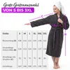 AR Line Bademantel mit Schalkragen 100% Baumwolle 450 g/m² Produktbild-Vorschau 7