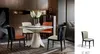 Esstisch 6x Stühle Esszimmer Leder Tisch Stuhl Rund Modern Produktbild-Vorschau 7