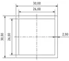 Riggatec Alu-Rohr Vierkant 30x30x2mm Länge 1,5 m Produktbild-Vorschau 2