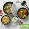 Hausfelder Schüssel Set + Salatbesteck (Set, 10-tlg) Produktbild-Vorschau 3