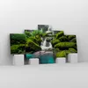 Bild auf Leinwand - Leinwandbild - Park Wasserfall Wasser - Produktbild-Vorschau 4