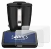 2x Savvies Schutzglas Folie für Vorwerk Thermomix TM7 9H Produktbild-Vorschau 2