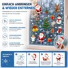 Kerst raamstickers model 2 – 192 motieven, 9 vellen van 20 Productafbeelding-voorbeeld 2