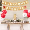 Willkommen-Set Willkommen Zu Hause Ballongirlande Weisse Produktbild-Vorschau 3