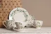 Piatto da colazione Clayre & Eef Ø 21 cm fiori in Anteprima dell’immagine prodotto 4