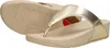 FITFLOP Lulu Lederen Teenslipper - Microwobbleboard-zool Productafbeelding-voorbeeld 7