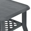 vidaXL Konferenčný stolík antracit 90x60x46 cm plast Náhľad obrázku produktu 4