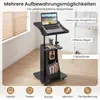 Pult mówcy COSTWAY z regulacją wysokości (72–112 cm) – pult Podgląd zdjęcia produktu 6