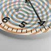 Wanduhr - Rund - Glasuhr - Abstraktion Modern Kreise - Produktbild-Vorschau 5