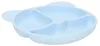 Plats en silicone pour enfants ours en peluche bleu vif 4el Voir les images du produit 5