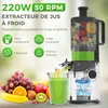 YASHE Extracteur de Jus à Froid, Slow Juicer avec Grande Voir les images du produit 7
