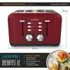 Arendo Toaster 4-Schlitz im Edelstahlgehäuse für 4 Produktbild-Vorschau 2