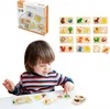 VIGA Drevené puzzle Nakŕm zvieratko Čo jedia zvieratká Náhľad obrázku produktu 18