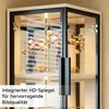 Szafy szklane z podwójną prezentacją, oświetlenie LED, Podgląd zdjęcia produktu 4