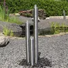 CLGarden Edelstahl Säulenbrunnen ESB1 mit 3 Säulen 100cm Produktbild-Vorschau 3