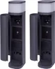 Novatool 2x Borne d'éclairage extérieur avec prise radio 2x Voir les images du produit 1