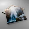 Bild auf Leinwand - Leinwandbild - Berg Wasserfall - Produktbild-Vorschau 2