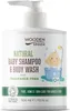 Naturalný Baby Šampón a Čistiace Pomalú Fragrance Free Náhľad obrázku produktu 1