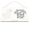 Mr. & Mrs. Panda Schild Bichon Frisé Moment DIN A6 - Weiß - Produktbild-Vorschau 3