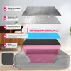 Panier pour chien orthopédique Kimba avec bordure haute - Voir les images du produit 3