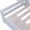 Merax poschodová posteľ 90x200 cm s policami a rebríkom, Náhľad obrázku produktu 10
