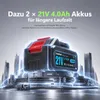 950W Akku Rasentrimmer, Akku Freischneider mit 21V 8000mAh Produktbild-Vorschau 5