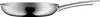 A stainless steel frying pan with a handle, shown from the side against a white background. Podgląd zdjęcia produktu