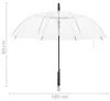 vidaXL Regenschirm Transparent 100 cm Produktbild-Vorschau 5