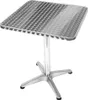 Table de jardin Table de bistrot stable en aluminium Voir les images du produit 1