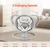 SucceBuy Babyschaukel, Babywippe mit 5 Geschwindigkeiten, Produktbild-Vorschau 3