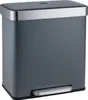 SVITA LT2X30 Mülleimer 60l Treteimer 2 Fächer mit Deckel Produktbild-Vorschau 1