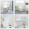 Klobürste Silikon, WC-Bürste mit Haltersatz für Badezimmer Produktbild-Vorschau 9