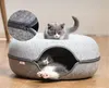 Letto tunnel ciambella casa letto antistress per gatti Anteprima dell’immagine prodotto 12