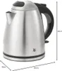 WMF Bouilloire Stelio Indicateur de niveau d'eau 1,2 l 2400 Voir les images du produit 33