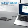 Qost – USB-A auf SATA Adapter – Schwarz – Aluminium – 6 Produktbild-Vorschau 4