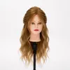 Tête à coiffer Ela - Cheveux naturels 60 cm avec trépied Voir les images du produit 6
