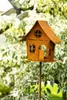 Edelrost Garten Deko Windlicht Vogelhaus Hexenhaus Produktbild-Vorschau 1