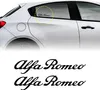 Alfa Romeo Aufkleber Offizielle Logo Schrift, Schwarz, 13 Produktbild-Vorschau 1