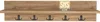 Pijnboom Wandgarderobe mit Ablage und 10 Haken 80 cm Produktbild-Vorschau 3