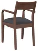 vidaXL Sedie da pranzo con cuscino 2 pz. Legno massiccio Anteprima dell’immagine prodotto 7