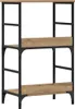 vidaXL Regał dębowy Artisan 50x33x82 cm materiał Podgląd zdjęcia produktu 6