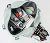 keepgogo Sporttasche Reisetasche, grün, mit Schuhfach, Produktbild-Vorschau 2
