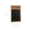 Home & Styling Kreidetafel Dekoration Bistro 34x0,8x55cm Produktbild-Vorschau 11