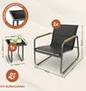 Product dimensions and quantity information for a garden furniture set. Anteprima dell’immagine prodotto